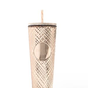 RACHEL MIRIAM Dream Big Rose Gold Tumbler NIB